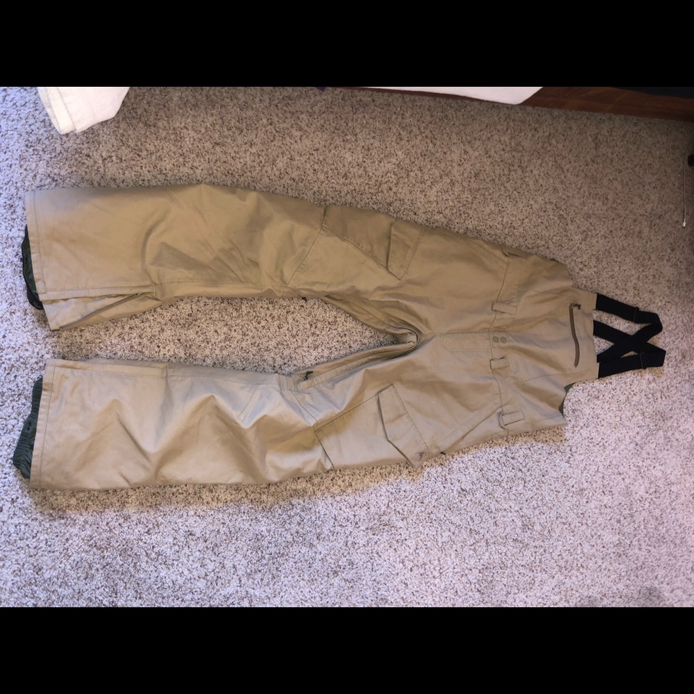 Burton snowboarding bib pants